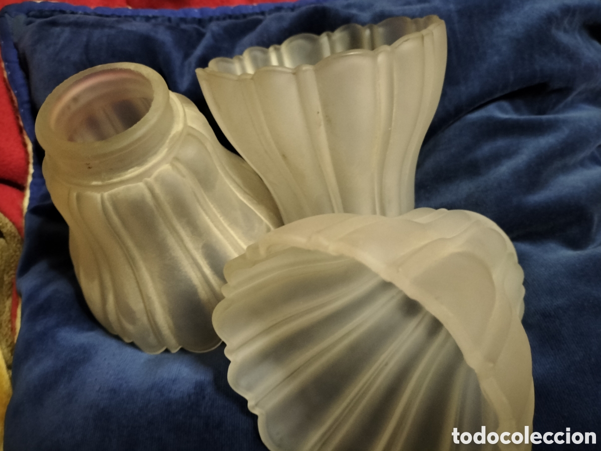 Antig&uuml;edades: Tulipas cristal - Foto 1