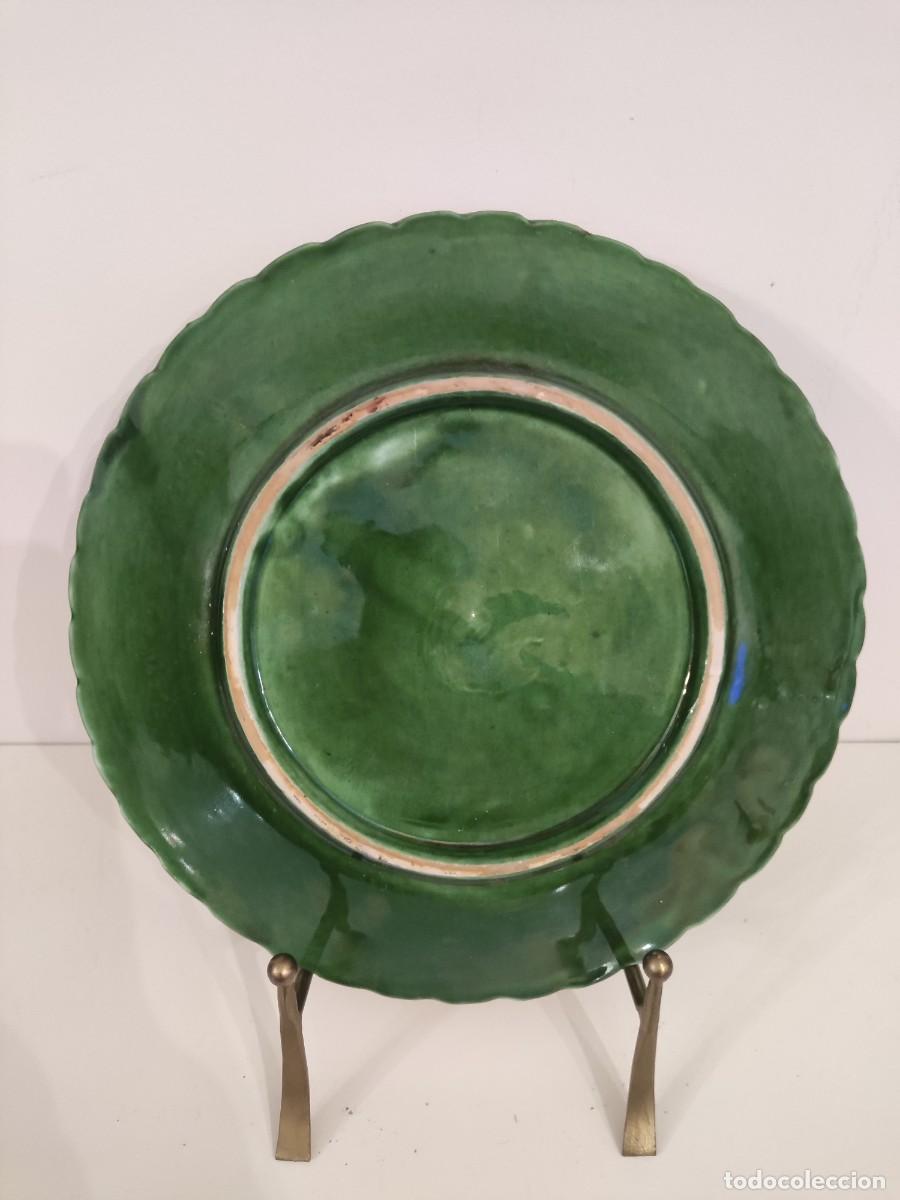 Antig&uuml;edades: PLATO MAY&Oacute;LICA ALCACHOFA - Foto 4