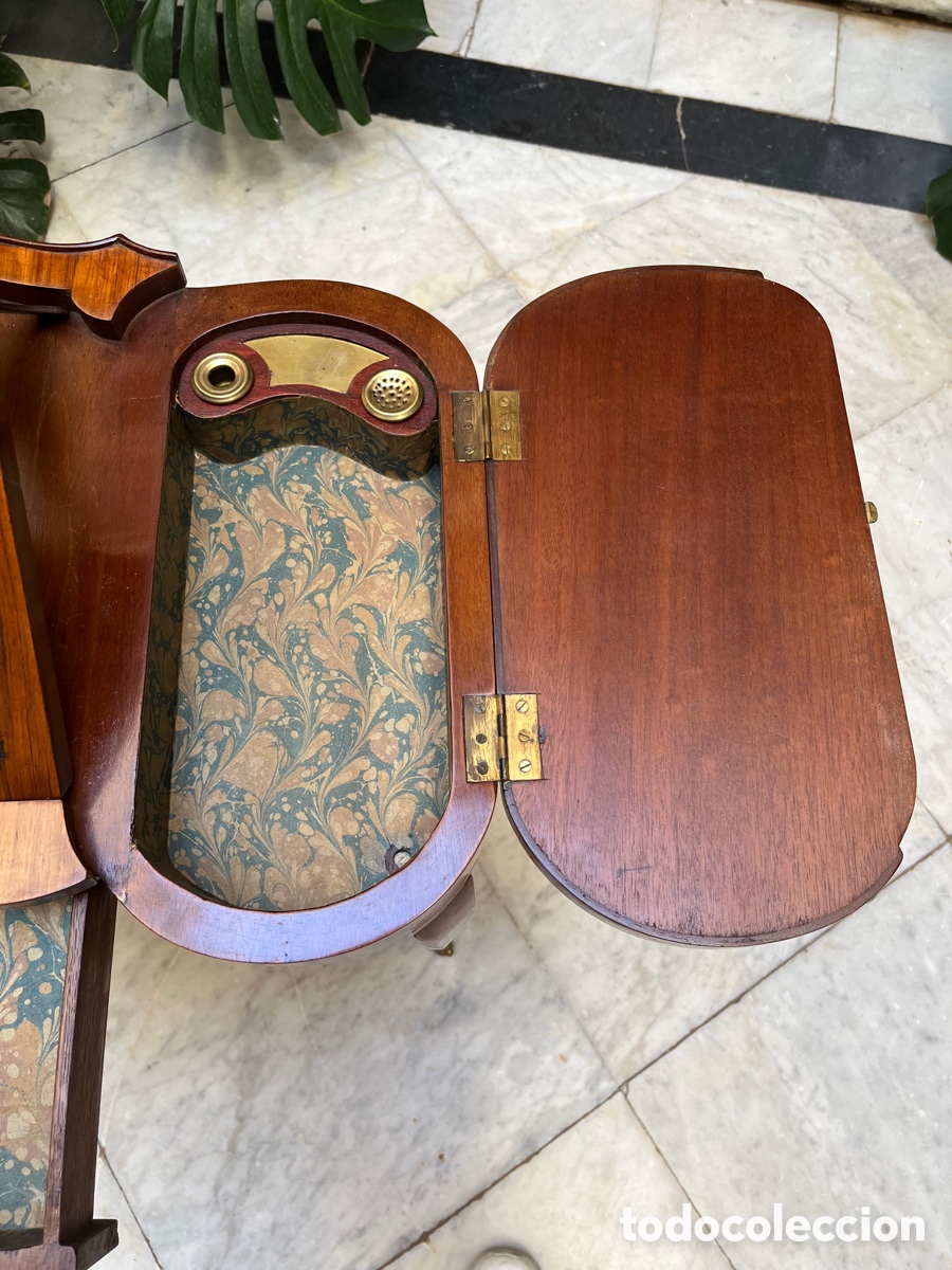 Antig&uuml;edades: Escritorio Luis XIX, marqueteria. - Foto 15