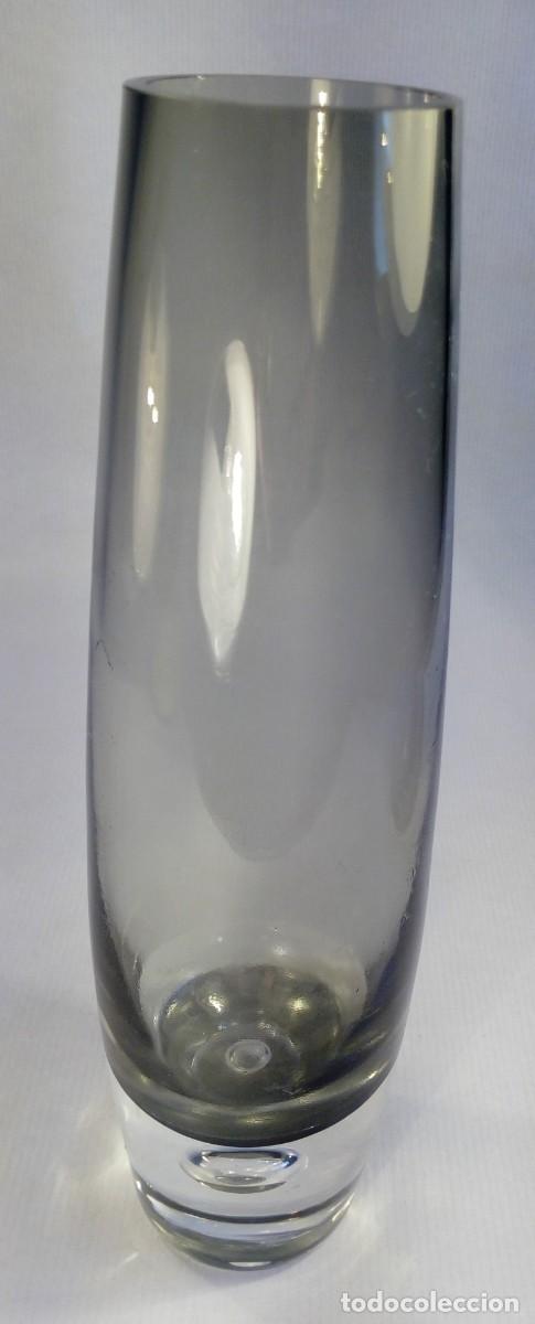 Antiguidades: JARR&Oacute;N CON BURBUJA INTERIOR. DISE&Ntilde;O BO BORGSTR&Ouml;M PARA ASEDA GLASBRUK. SUECIA, 1960.