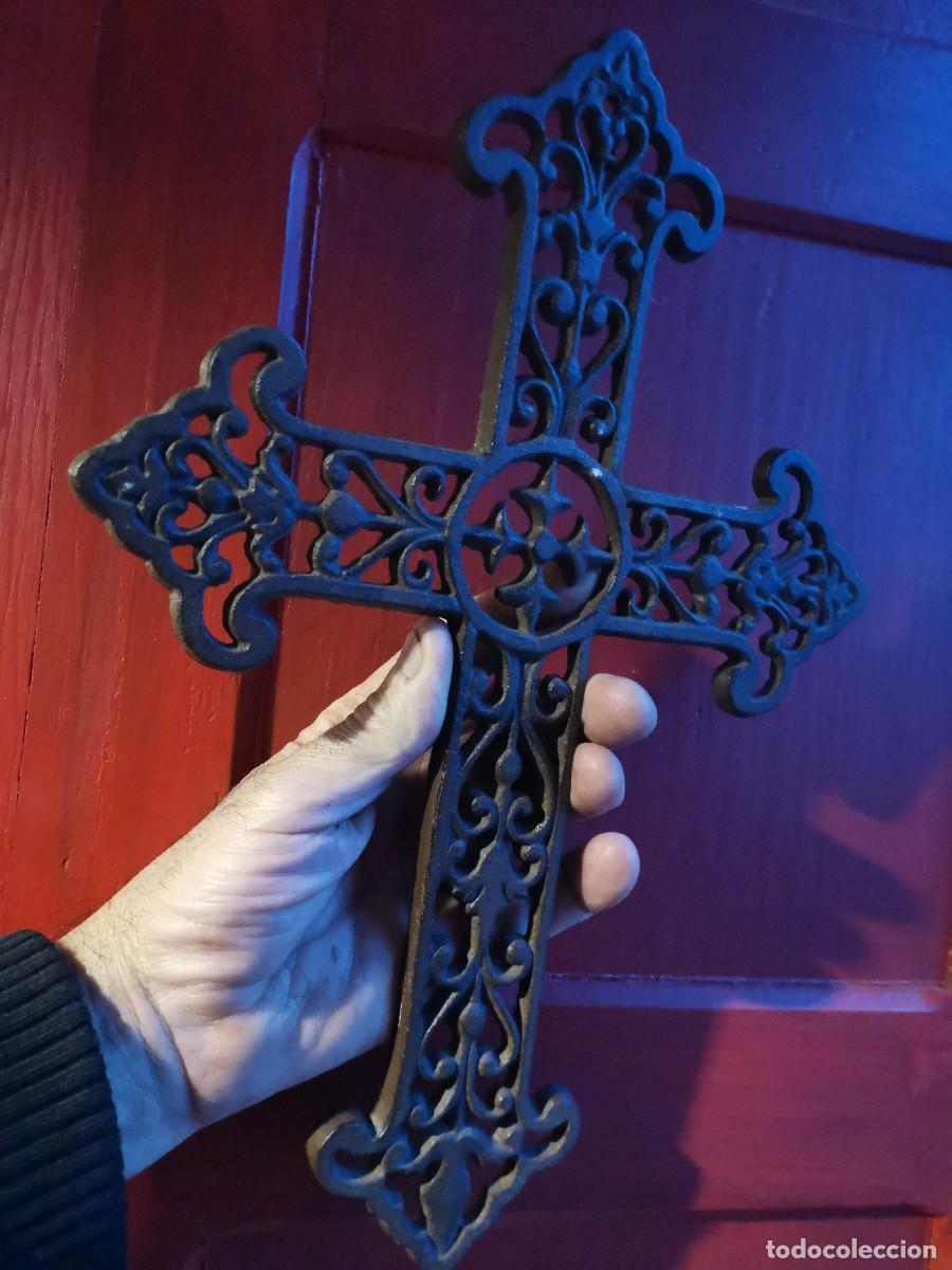 Antig&uuml;edades: Cruz de hierro fundido. - Foto 1