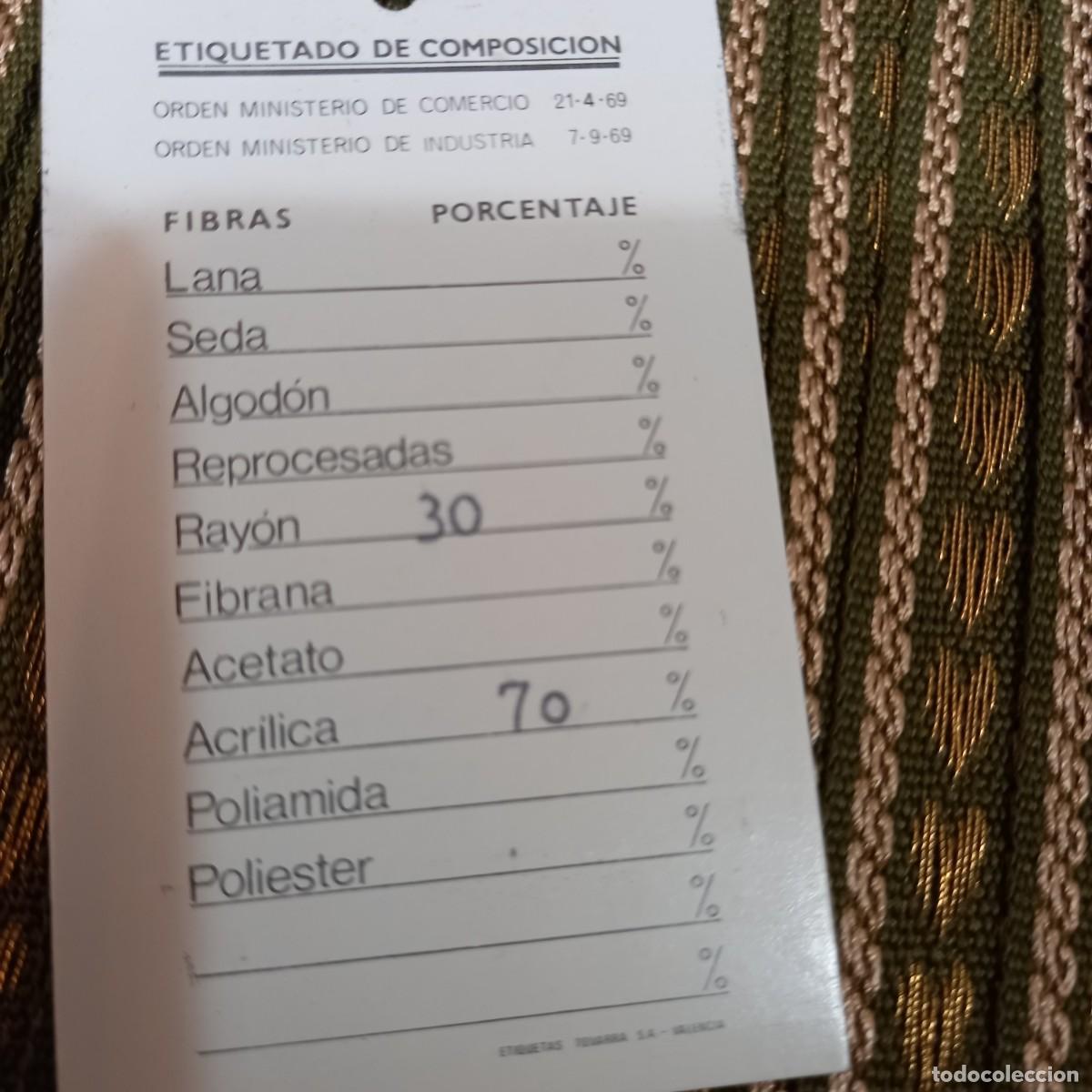 Antig&uuml;edades: Pasamaneria verde estrecha - Foto 3