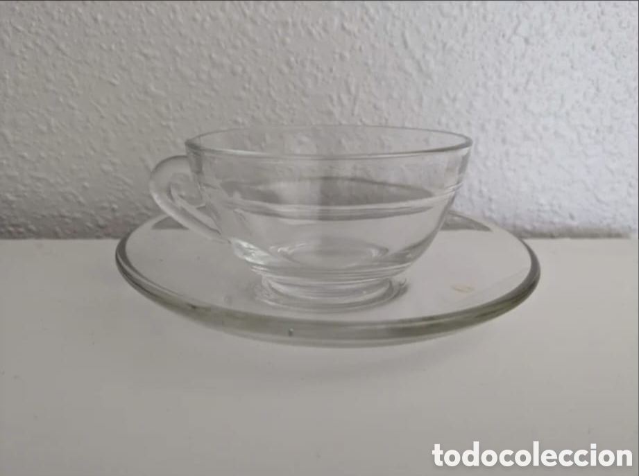 Antig&uuml;edades: Juego de tazas de caf&eacute; Duralex - Foto 1