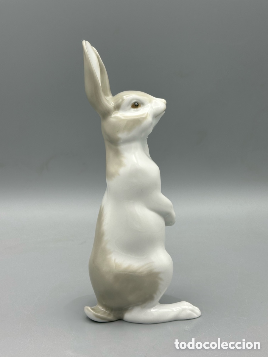 Antig&uuml;edades: REF: 01000309.13 &ldquo;CONEJO DE PIE&rdquo; LLADR&Oacute; - Foto 7