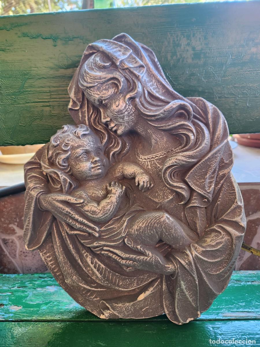 Antig&uuml;edades: Virgen con ni&ntilde;o - Foto 1