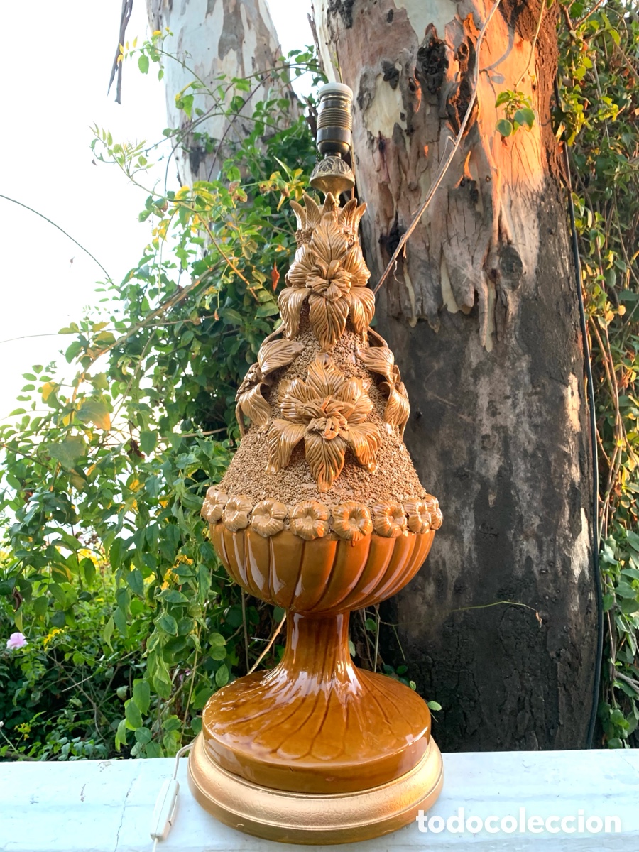 Antig&uuml;edades: GRAN L&Aacute;MPARA DE MANISES - Foto 3