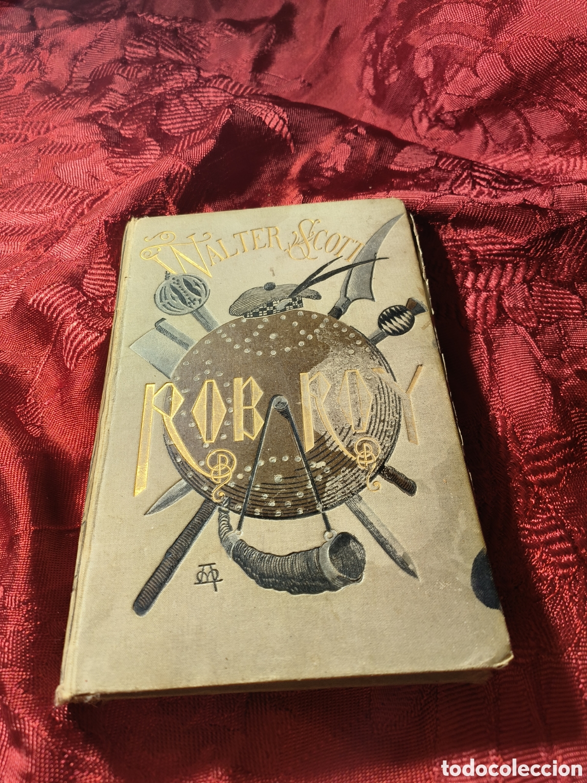 Antig&uuml;edades: Rob Roy de Walter Scott tom&oacute; I 1882 - Foto 1