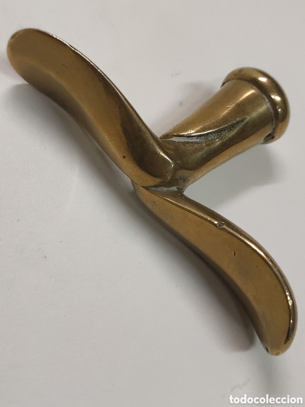 Antig&uuml;edades: Maneta modernista Bronce Lat&oacute;n - Foto 4