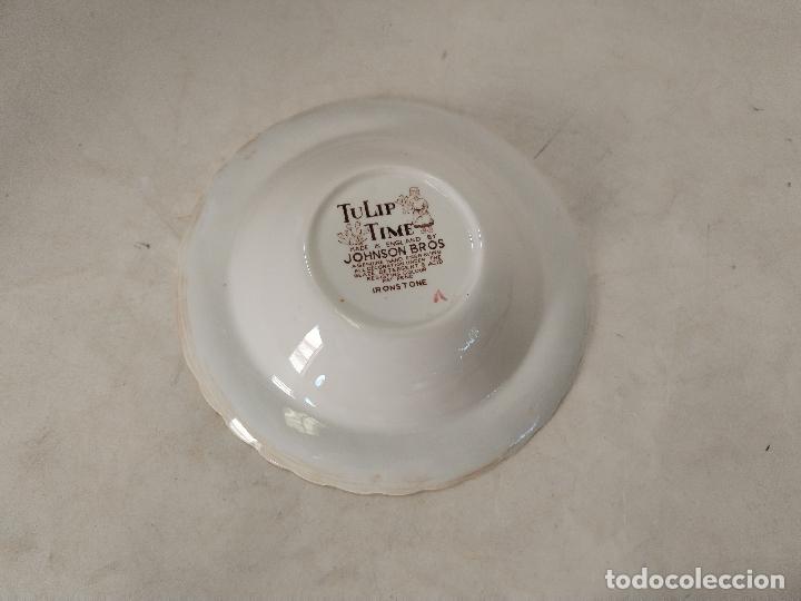Antig&uuml;edades: plato tulip time johnson bros - Foto 2