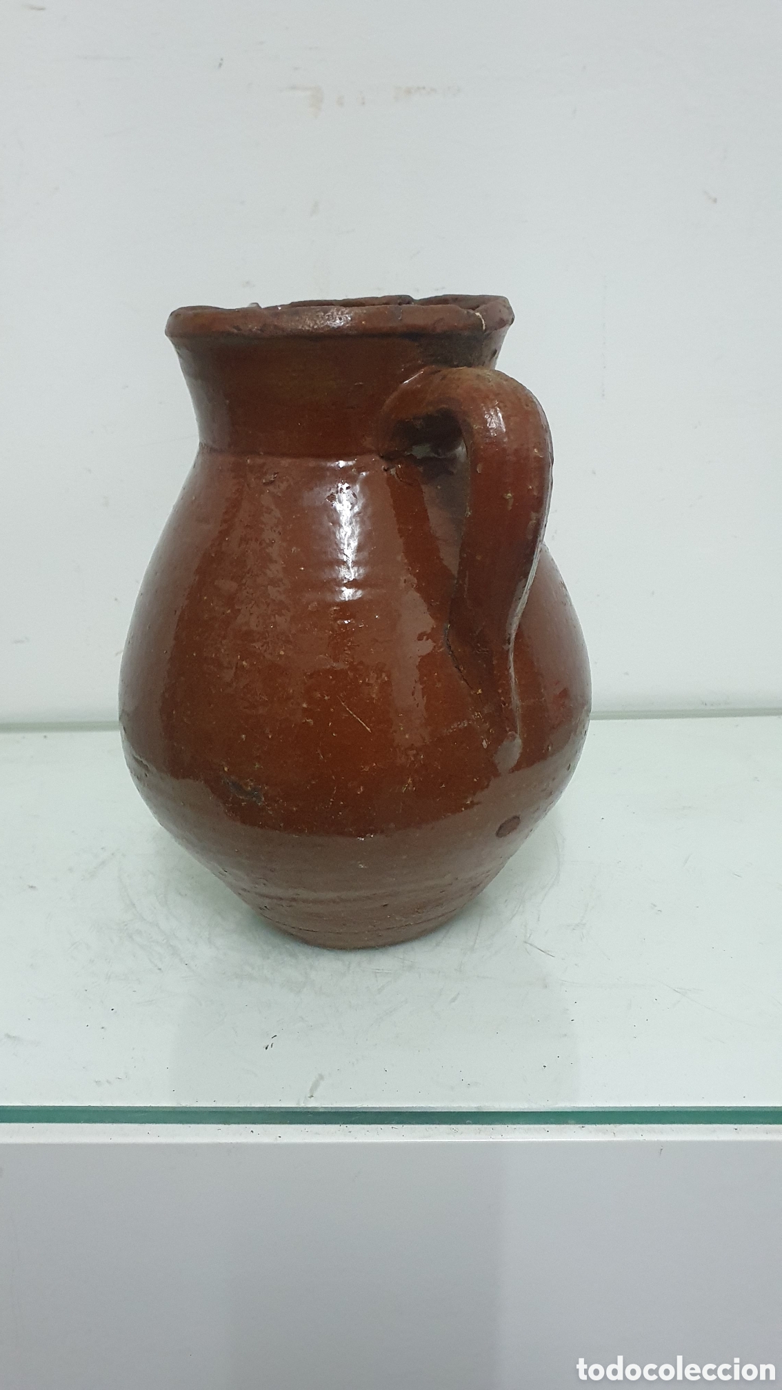 Antig&uuml;edades: Jarra de vino de Teruel. - Foto 2