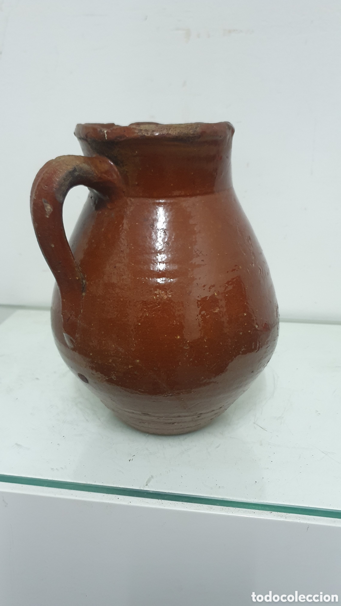 Antig&uuml;edades: Jarra de vino de Teruel. - Foto 3