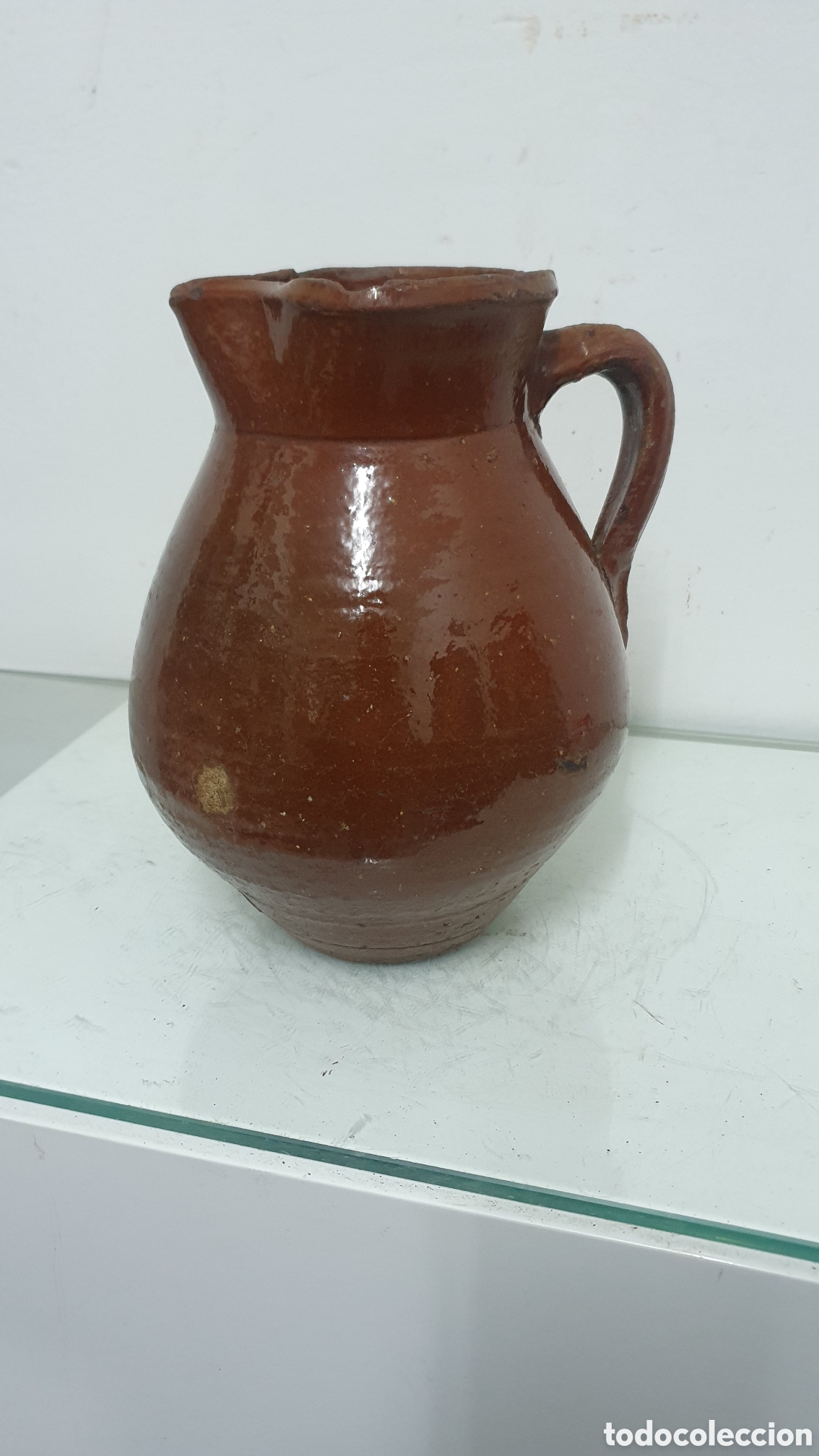 Antig&uuml;edades: Jarra de vino de Teruel. - Foto 1