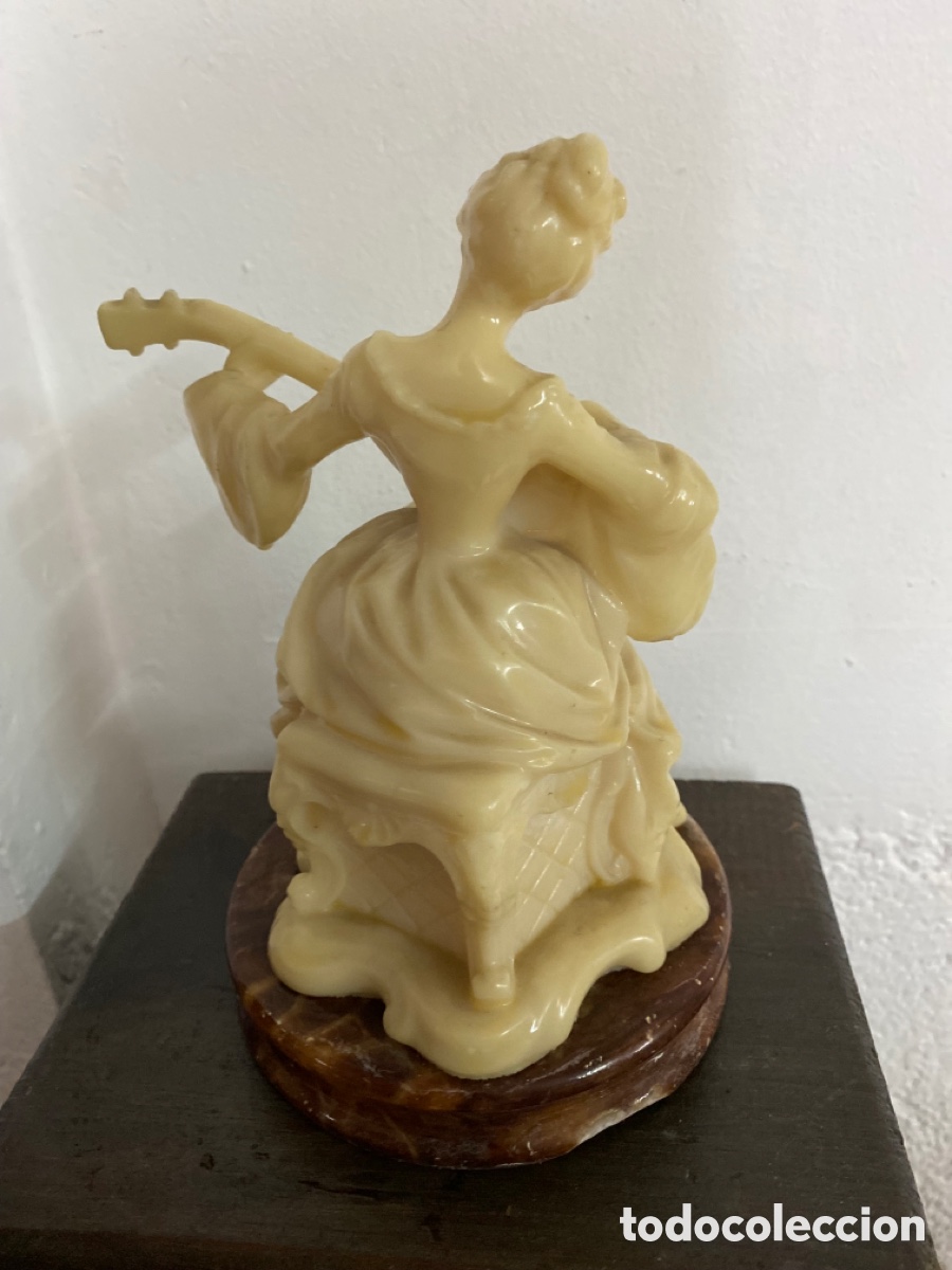 Antig&uuml;edades: Figura Dama tocando instrumento musical - Foto 7