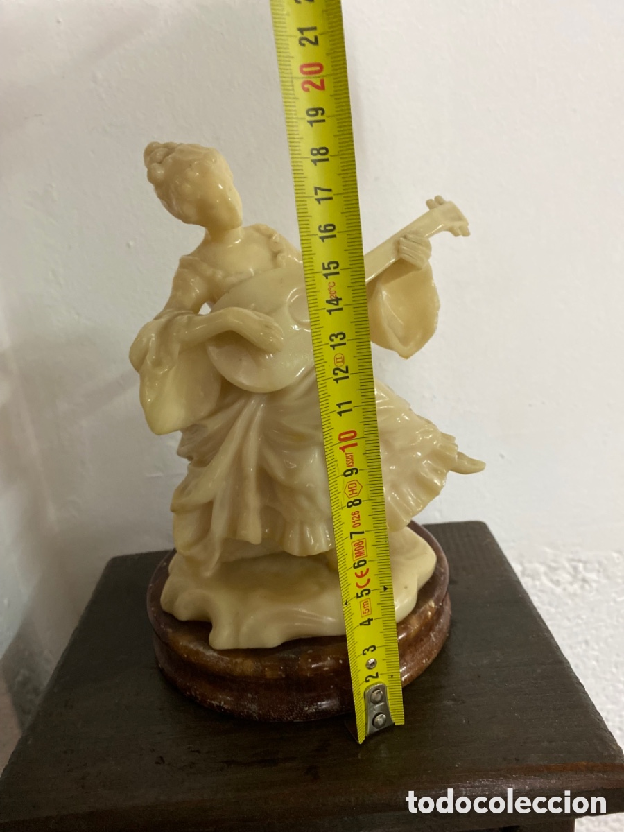 Antig&uuml;edades: Figura Dama tocando instrumento musical - Foto 8