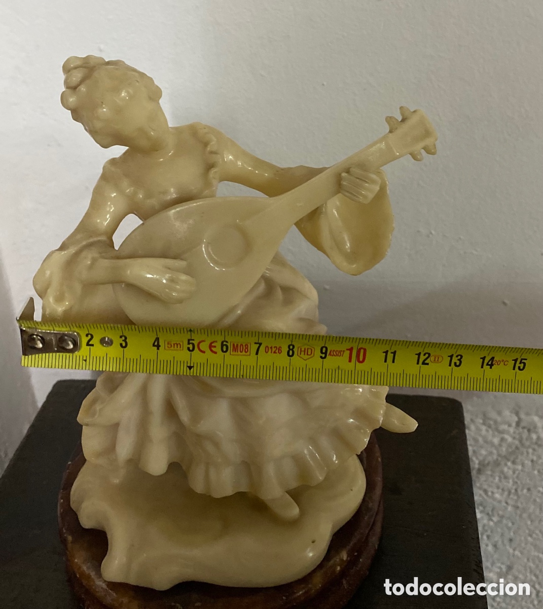 Antig&uuml;edades: Figura Dama tocando instrumento musical - Foto 9