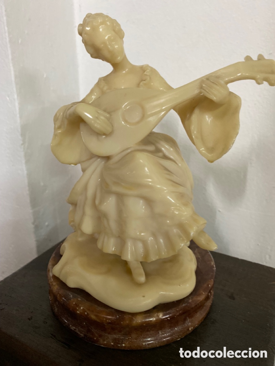 Antig&uuml;edades: Figura Dama tocando instrumento musical - Foto 10
