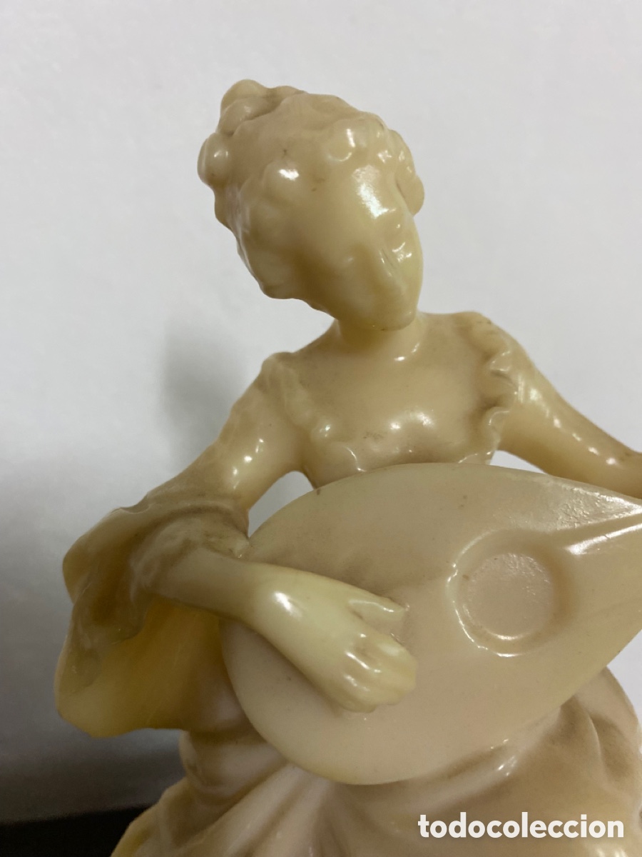 Antig&uuml;edades: Figura Dama tocando instrumento musical - Foto 12