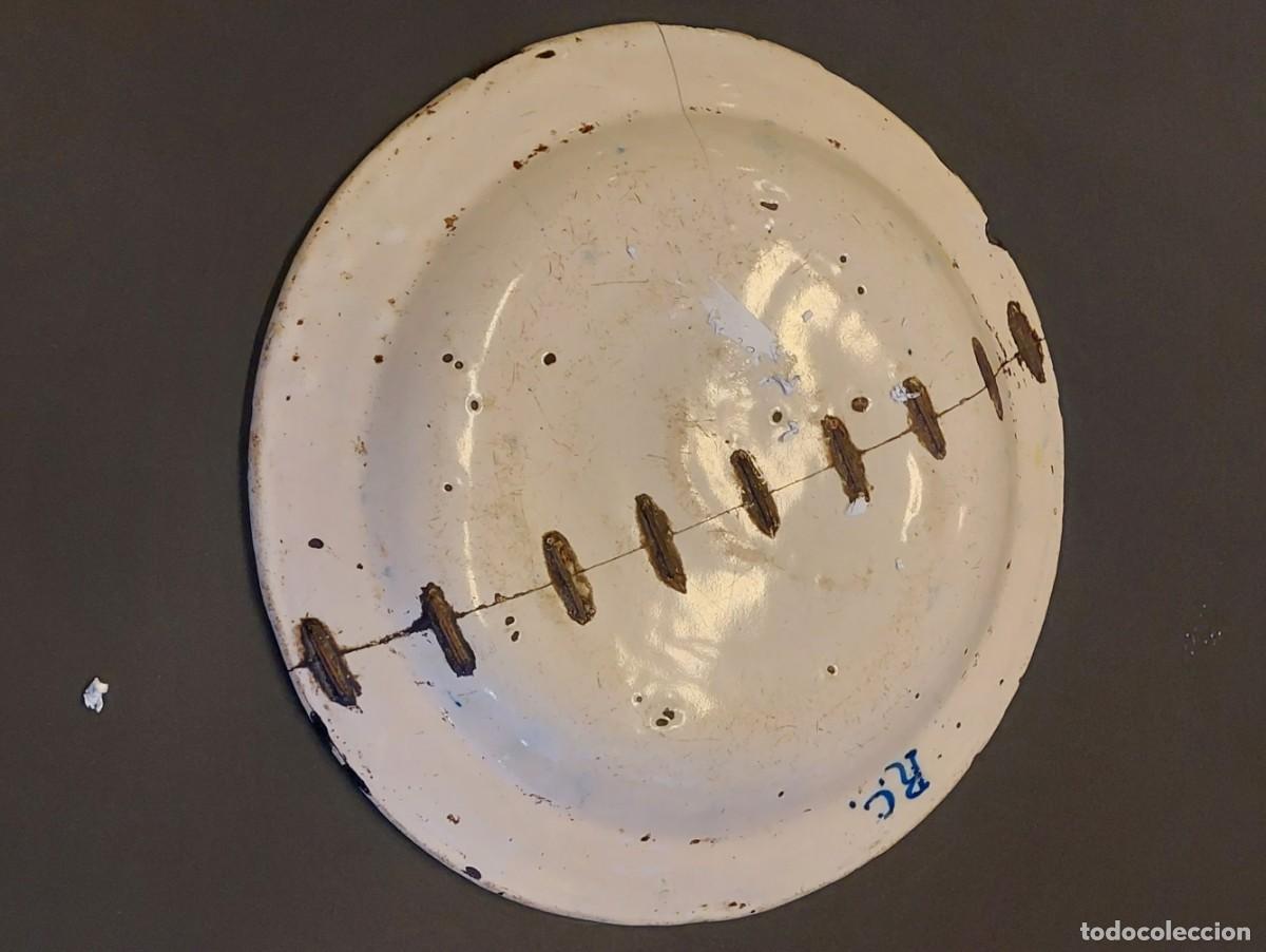 Antig&uuml;edades: Plato de cer&aacute;mica de Manises S.XIX - Foto 2