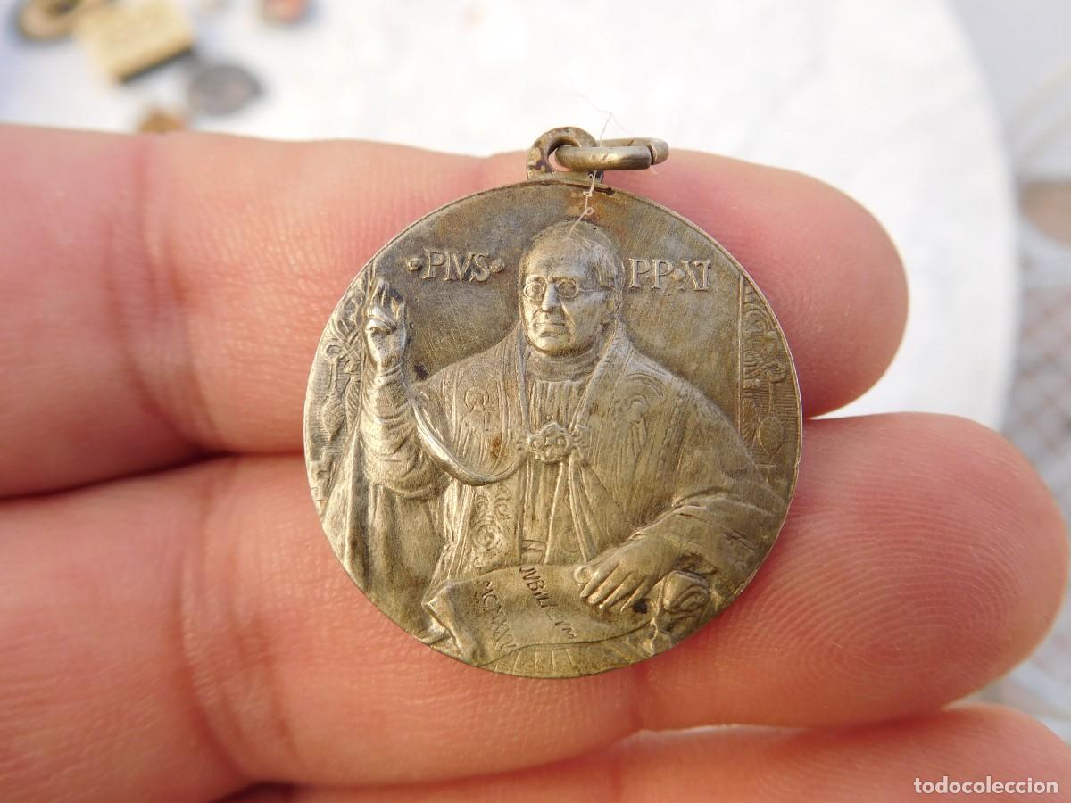 Antig&uuml;edades: Medalla Papa Pio XI a&ntilde;o 1925 - Foto 1