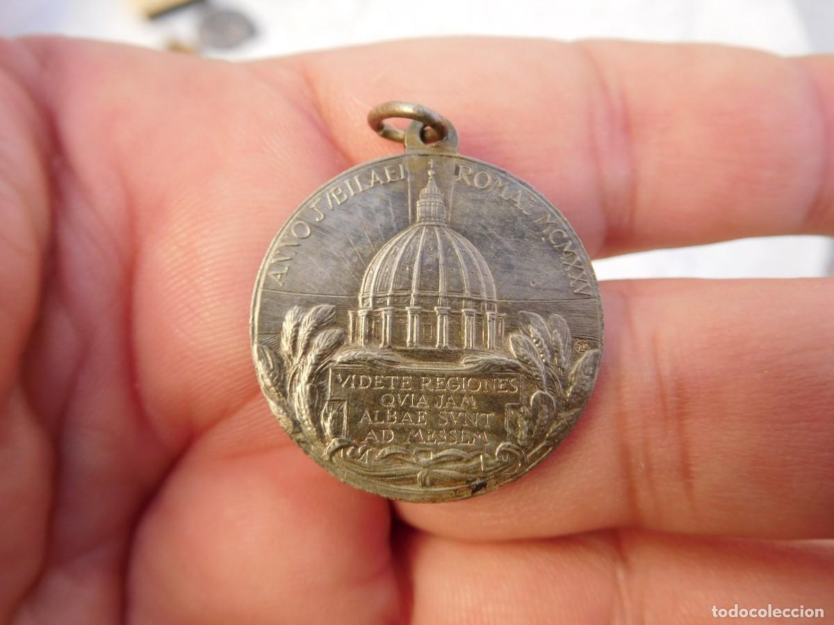Antig&uuml;edades: Medalla Papa Pio XI a&ntilde;o 1925 - Foto 2