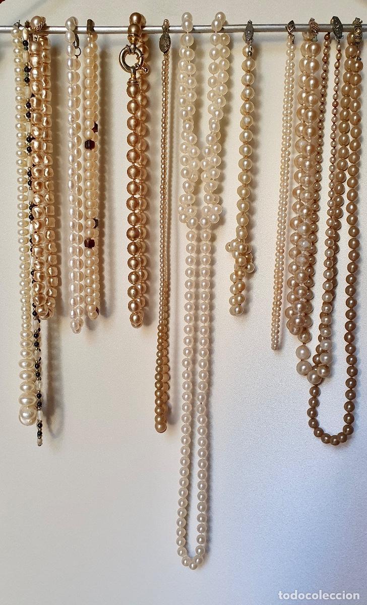 Antig&uuml;edades: Lote de collares vintage - Foto 2