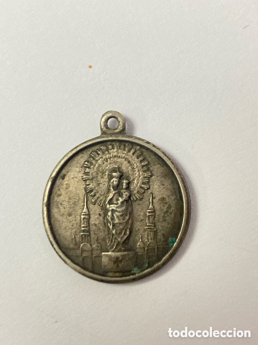 Antig&uuml;edades: Medalla escapulario /C115 - Foto 2