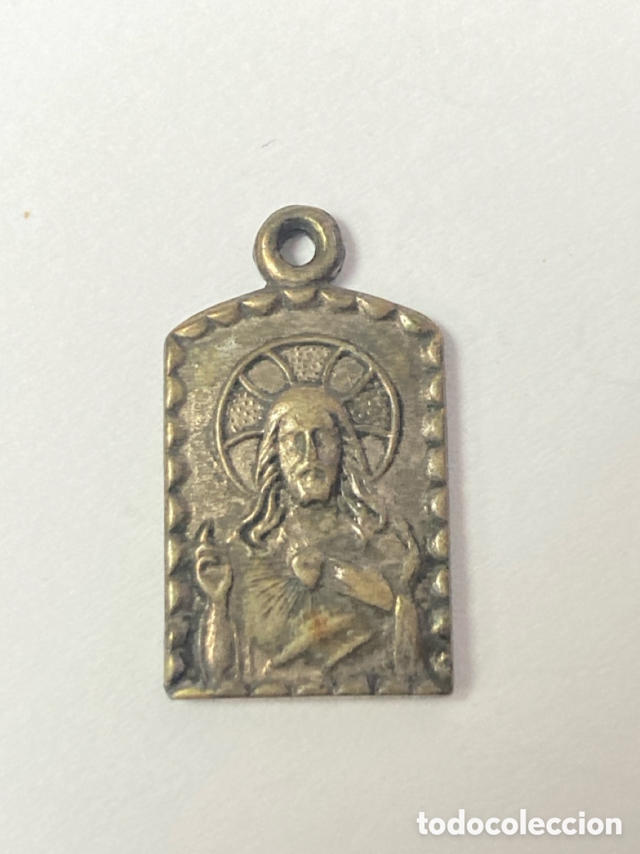 Antig&uuml;edades: Medalla escapulario/C115 - Foto 2