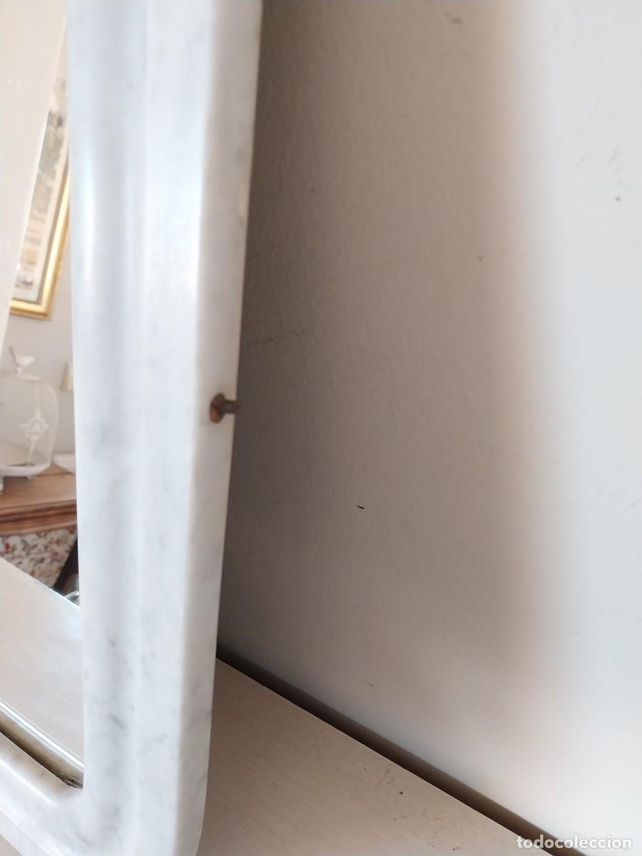Antig&uuml;edades: Espejo de m&aacute;rmol - Foto 7