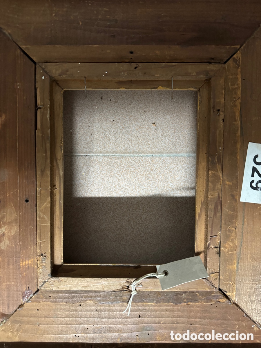 Antig&uuml;edades: Marco dorado del siglo XIX - Foto 7