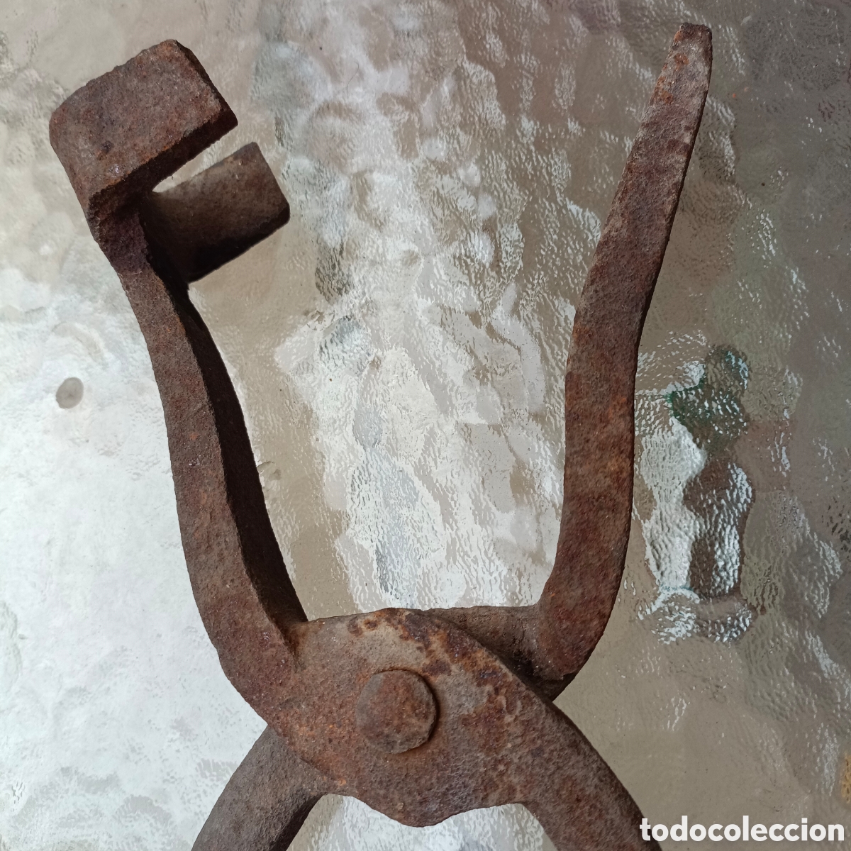 Antig&uuml;edades: Tenazas herrero de forja - Foto 2
