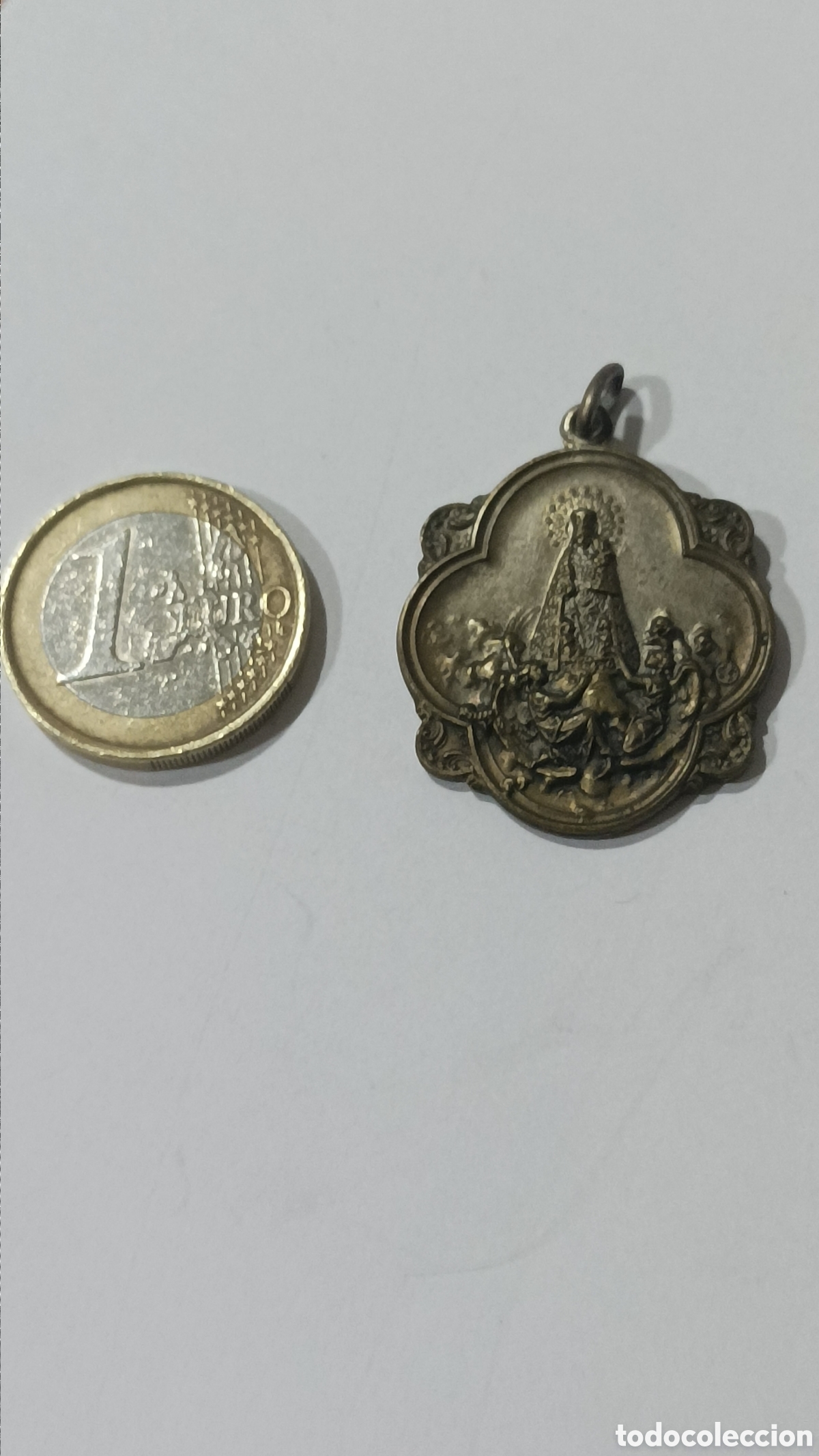 Antig&uuml;edades: Antigua medalla religiosa - Foto 3