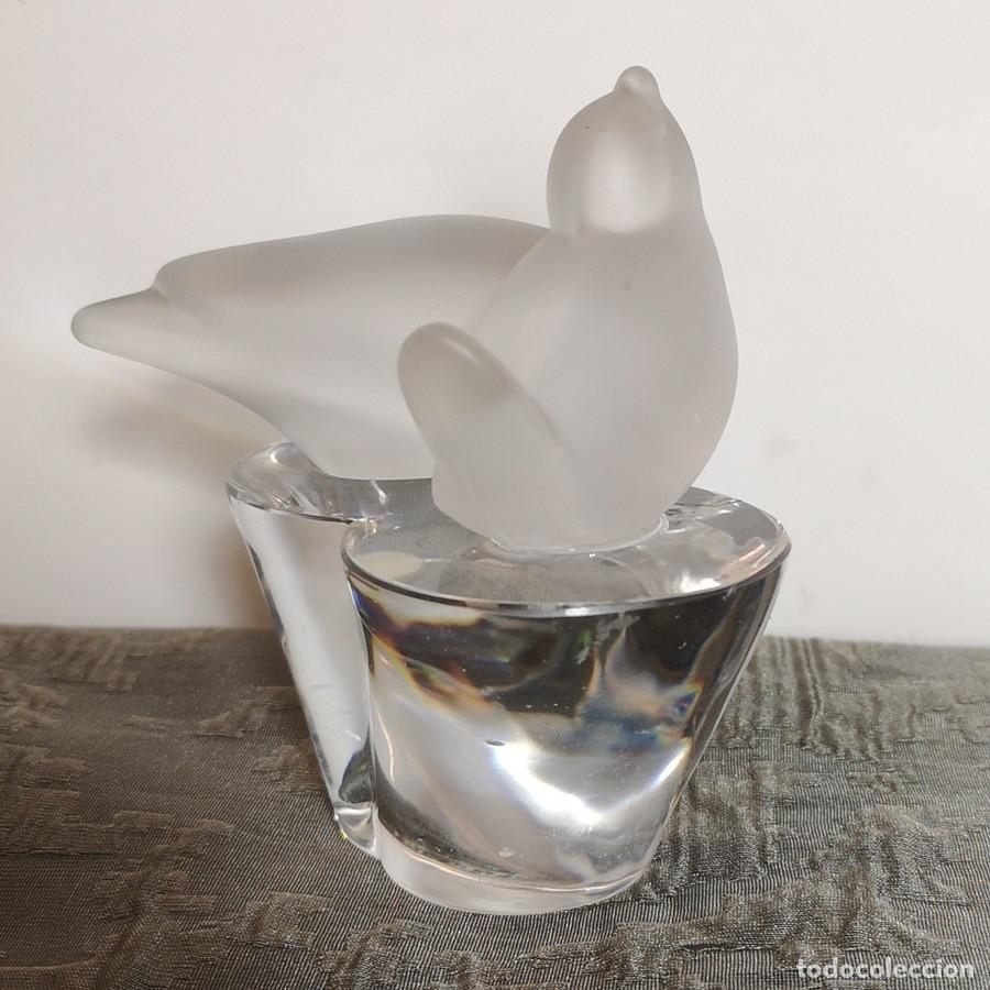 Antig&uuml;edades: Figura P&aacute;jaros de Cristal S&egrave;vres - Foto 4