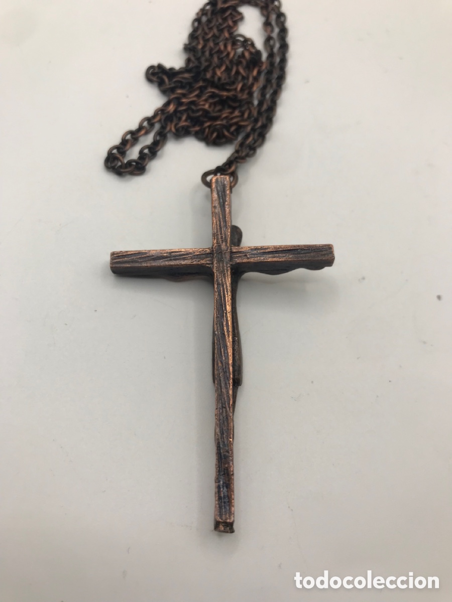Antig&uuml;edades: CRISTO CON CRUZ CON CADENA - Foto 2