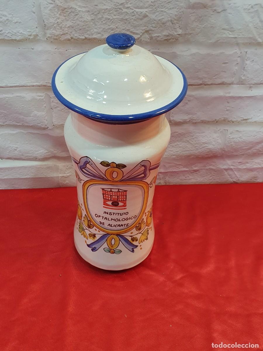 Antig&uuml;edades: TARRO DE FARMACIA - Foto 2