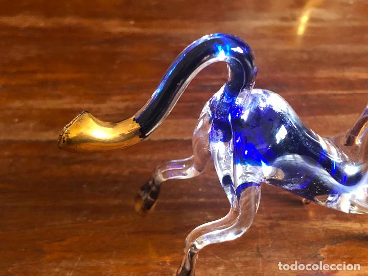Antig&uuml;edades: FIGURA DE CABALLO DE CRISTAL MURANO - Foto 6
