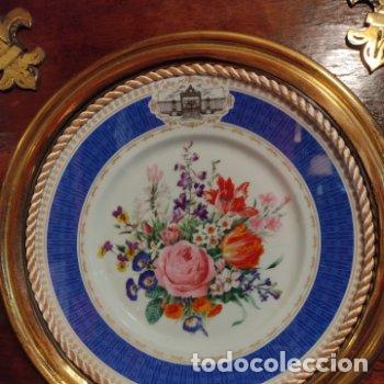 Antig&uuml;edades: Plato porcelana de Limoges - Foto 2