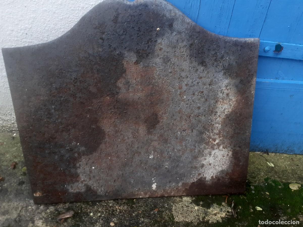 Antig&uuml;edades: Trasfuego, placa de chimenea de 60x70 cm - Foto 5