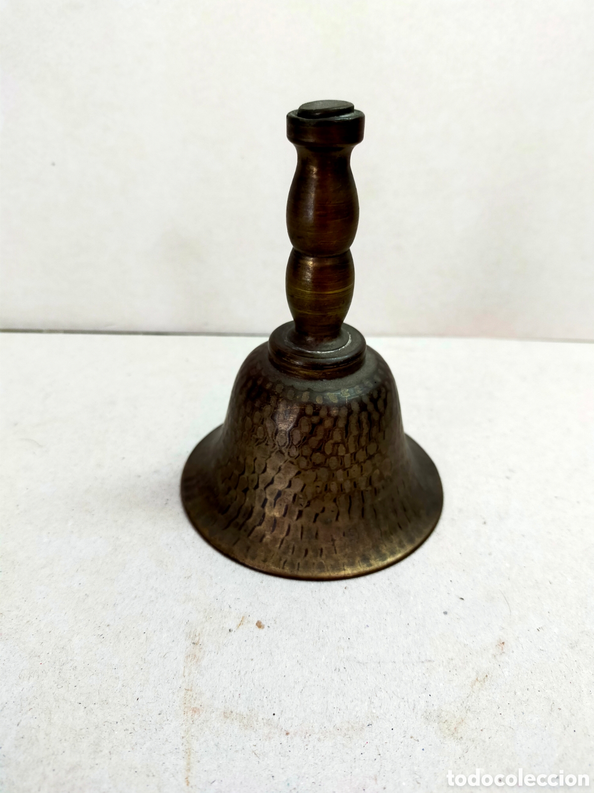 Antig&uuml;edades: CAMPANA DE METAL, LATON. - Foto 2