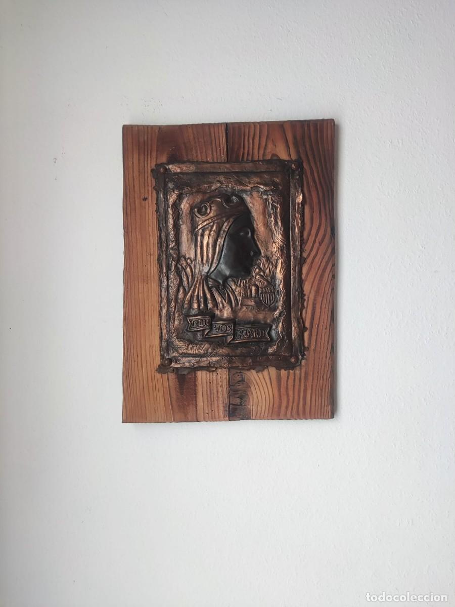 Antig&uuml;edades: Mare De Deu de Montserrat, Repujada - Foto 4