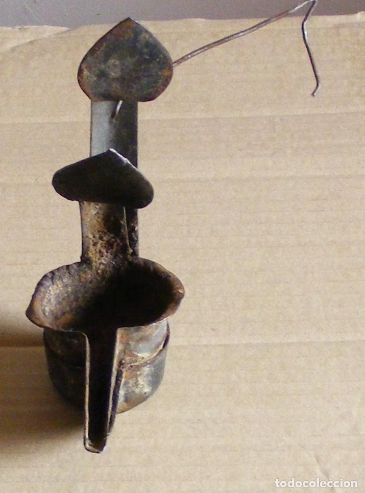 Antig&uuml;edades: CANDIL DE ACEITE - Foto 2