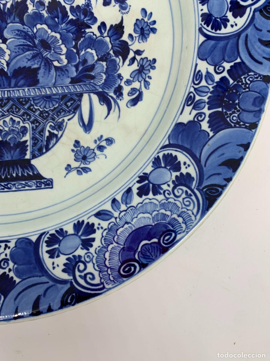 Antig&uuml;edades: magnifico plato delft - Foto 7