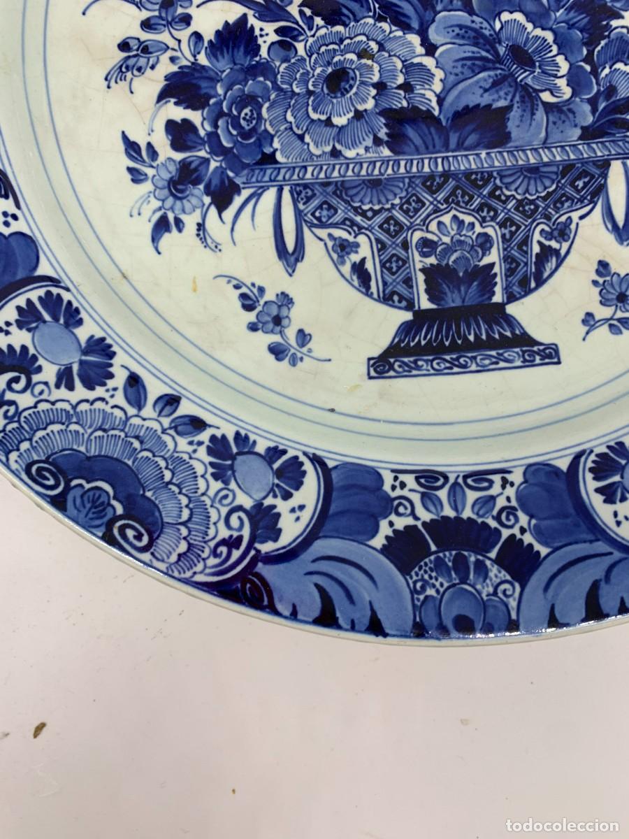 Antig&uuml;edades: magnifico plato delft - Foto 8