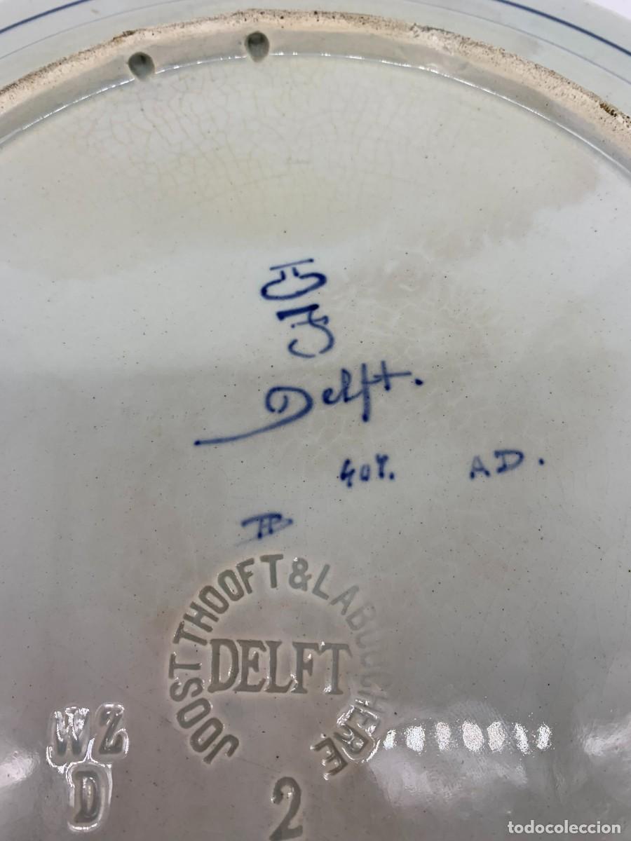 Antig&uuml;edades: magnifico plato delft - Foto 11