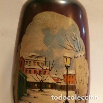 Antig&uuml;edades: Lampara UTRILLO pintada - Foto 1