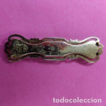 Antig&uuml;edades: Hebilla chapada oro antigua - Foto 1