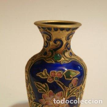 Antig&uuml;edades: Jarroncito cloisonne - Foto 1