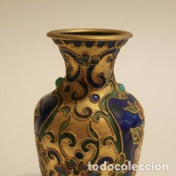 Antig&uuml;edades: Jarroncito cloisonne - Foto 2