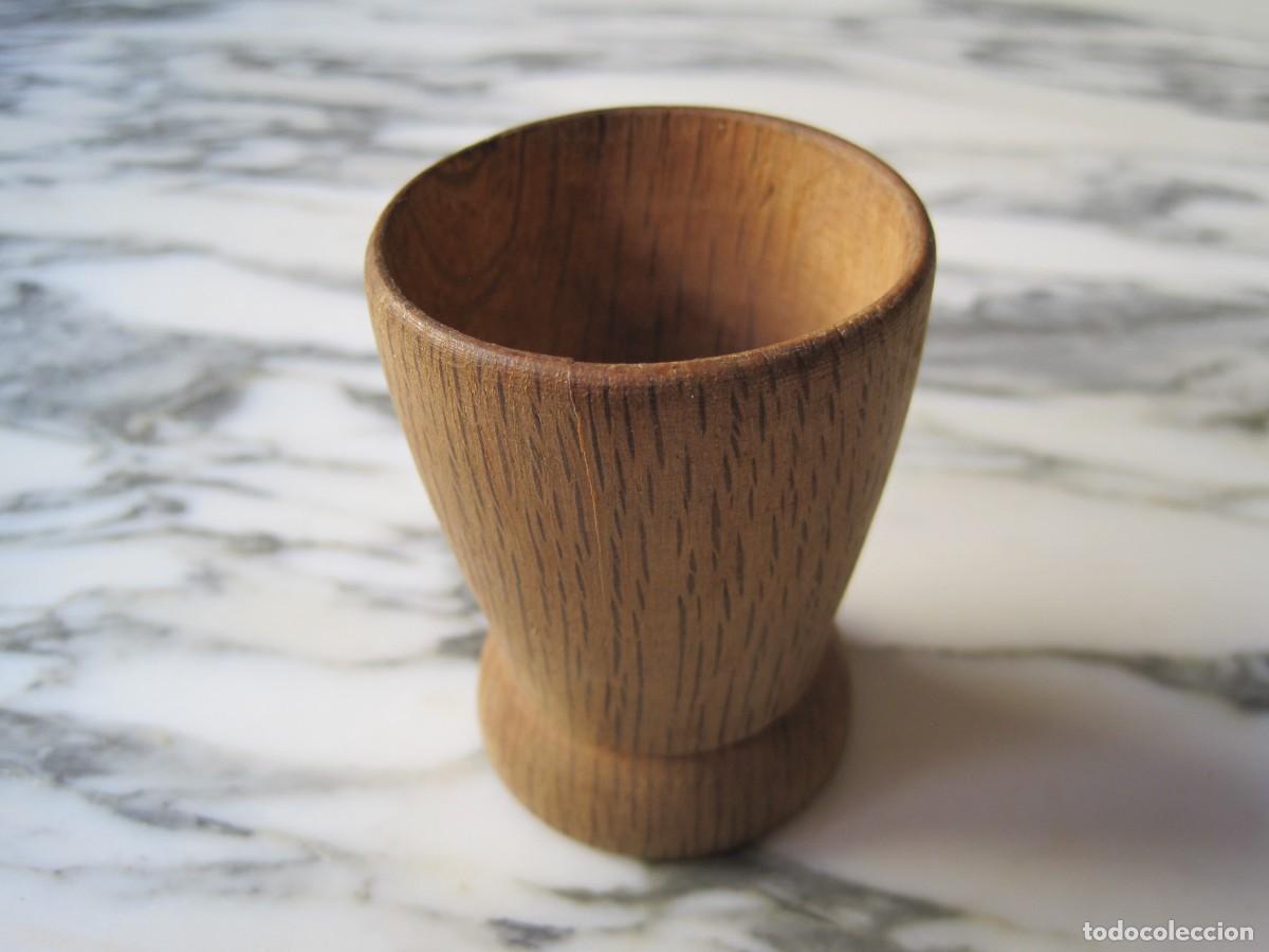 Antig&uuml;edades: PEQUE&Ntilde;O VASO DE MADERA - Foto 2