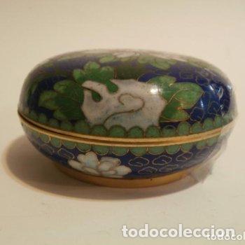 Antig&uuml;edades: Cajita china cloisonne - Foto 2