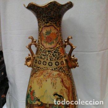 Antig&uuml;edades: Jarron porcelana tipo Satsuma - Foto 1